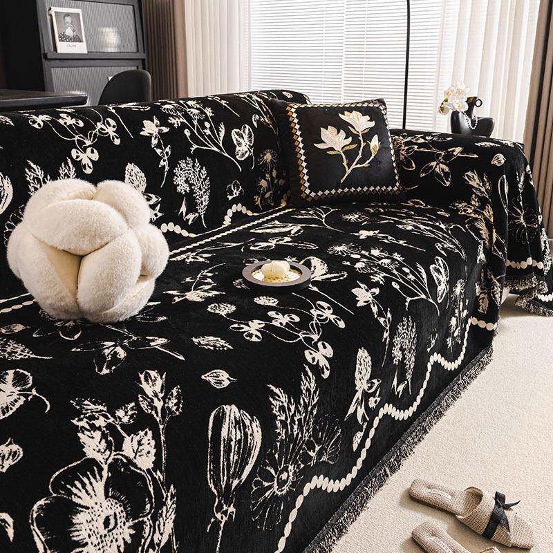 沙发垫法式复古盖布2026新款四季通用全盖轻奢高级感中古风沙发巾