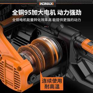 电锯锯伐木家手用小型持链条锯大功率木工锯片电动式196柴锯树锯