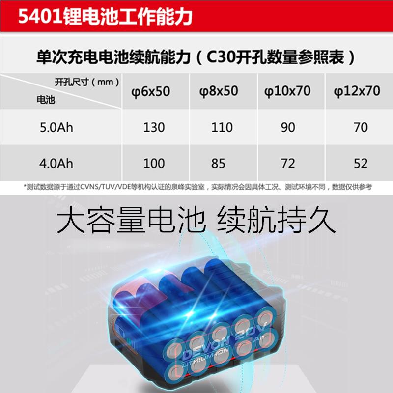 541充电工冲击钻无刷锂电电锤电镐大功0率无线钻 5401线锤钻两用