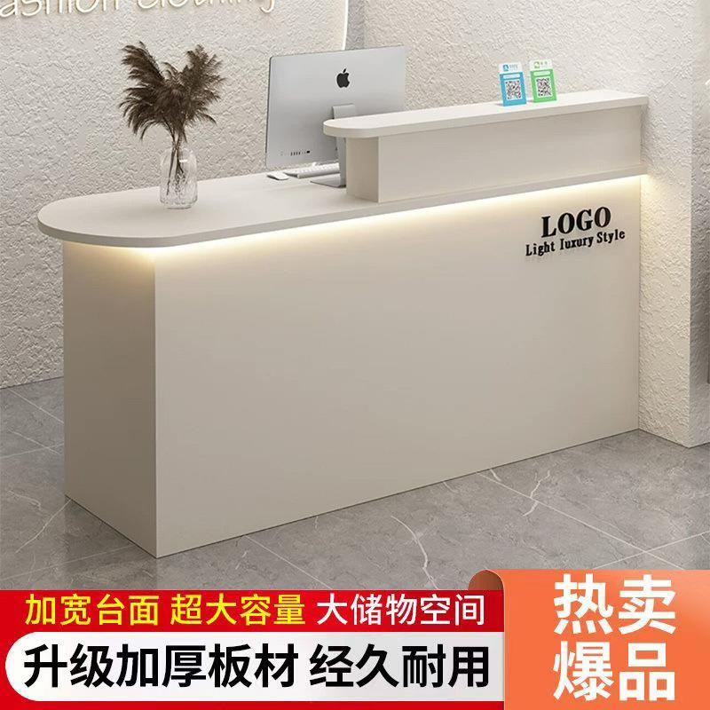 吧台收银台前台公司简约柜台理发店服装店小吧台院高档收银柜
