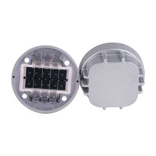 厂家批发太阳能道钉地埋式铸铝抗压道钉灯十字路口人行道发光地灯