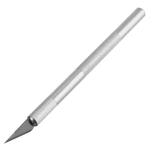 Handle Scalpel Blade Knife Wood Paper Cutter Craft Pen Engra