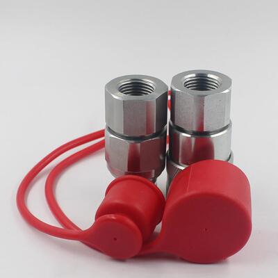 LSQ-FF松乔原装液压平面式快速接头平头挖机破碎锤高压油管快换插