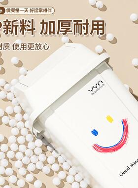 无盖带大轮垃桶025新款圾轻奢高级DKV容量家用商用大号长2方带盖