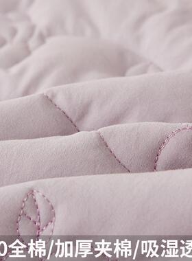 A类厚全棉床裙单加夹棉公主风纯水洗棉防滑床带裙件边四CC0224季