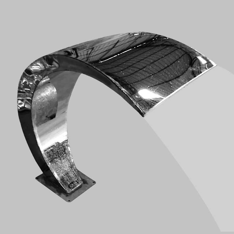 游泳池配套设备弧形喷头水疗SAP水上乐园不锈钢304水幕水景喷泉浴