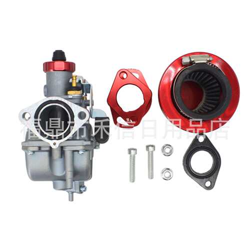 卡丁车212cc Gx200 6.5hp CT200U KT196进气管空滤 VM22化油器