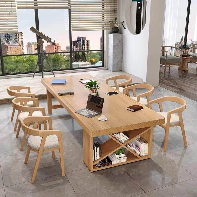 简约实木书桌家用儿童写字台现代大板桌子客厅办公工作台学习桌子,住宅家具,书桌,淘宝优惠券,粉丝福利购,淘宝优惠卷