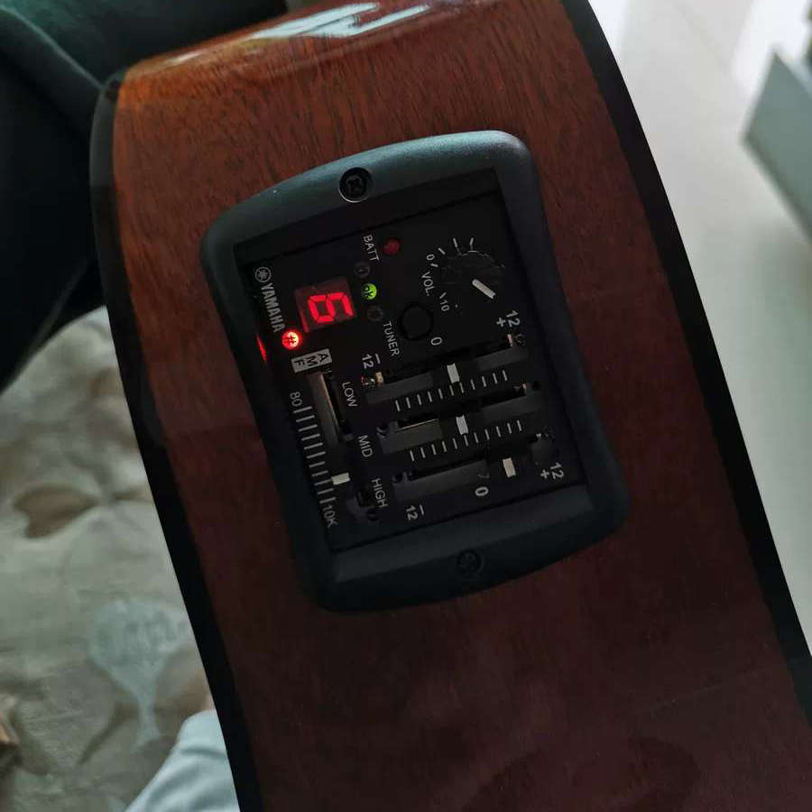 全新雅马哈YAMAHA拾音器民谣木吉他古典吉他通用压电拾音器带调音
