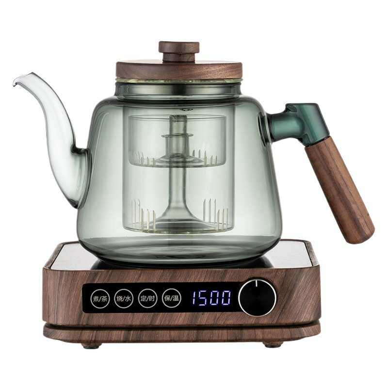 蒸煮一体茶壶新款玻璃煮茶器全自动烧水电陶炉家用养生煮茶炉套装