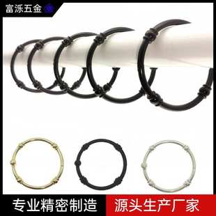 圆形挂钩窗帘挂环 厂家批发 窗帘卡扣锌合金材质 浴帘挂钩 浴帘环