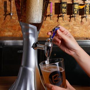 新款 扎啤JF256酒炮用KV用品饮酒料机分酒器创意酒商塔酒柱3L吧自T