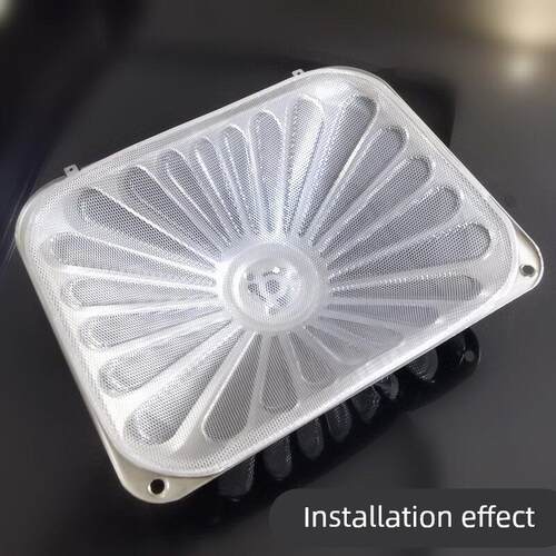 适用老板抽油烟机过滤网8020 8321 8325 8329 65X6不锈钢外罩配件