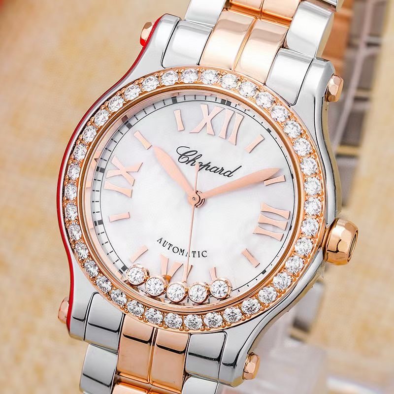 30mm Chopard Happy Diamonds 278573-6021 Women's Automatic Watch - 99 New, Unworn, Authentic