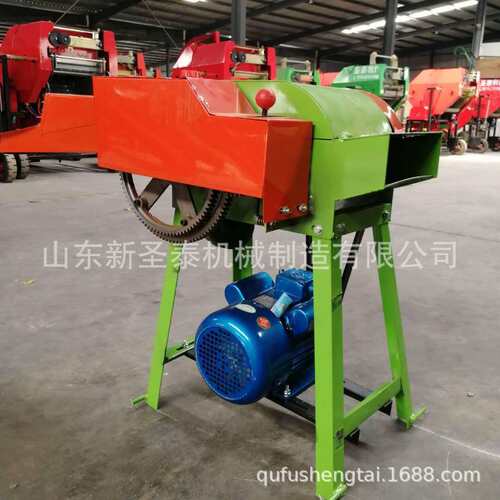 多功能铡草粉碎机铡草粉碎两用机干湿多用铡草机