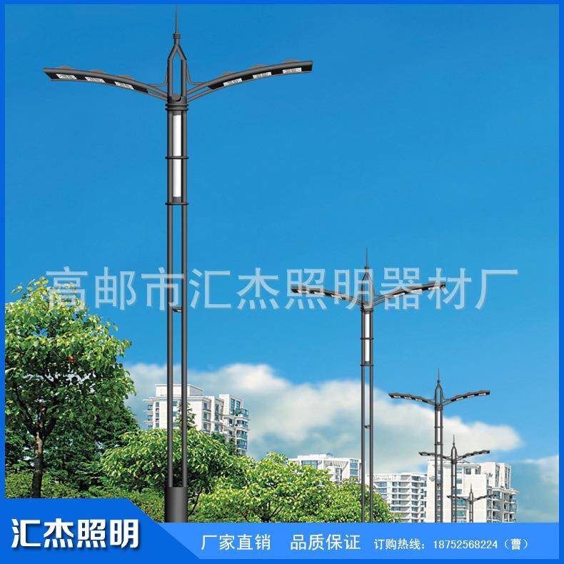公路室外照明灯 厂家 节能单双臂led路灯 6米8米led路灯
