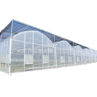 新型连栋温室大棚农业观光智能养植栽培玻璃温室建造简易蔬菜棚