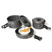 300套锅 3人野炊烧烤餐具多功能套锅批发 野营套锅DS 户外便携式