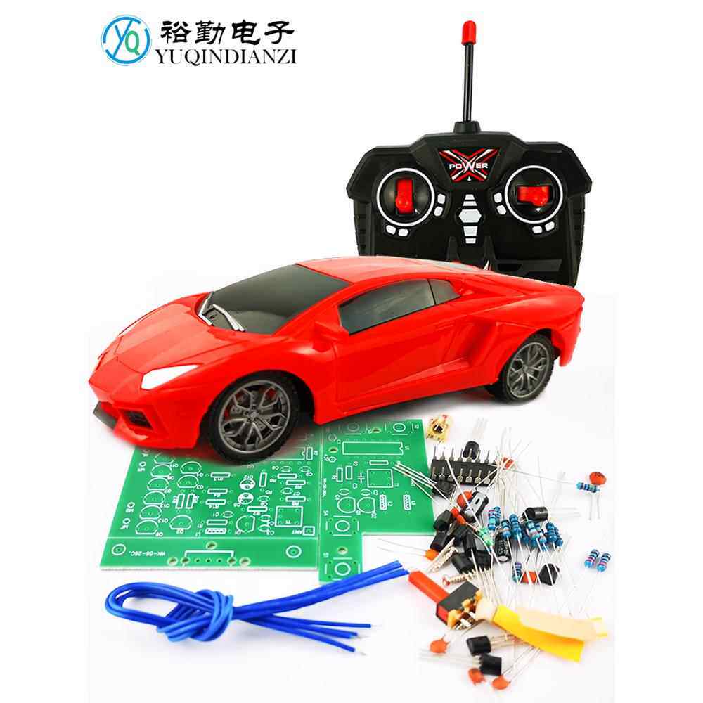 四通道遥控车DIY数字焊接产品套件电路板生产工艺装配实践组件