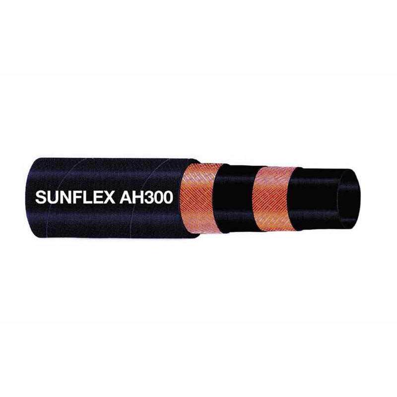 Sunflex AH300黑色耐油雾耐磨损用于空气水油气混合物输送橡胶管