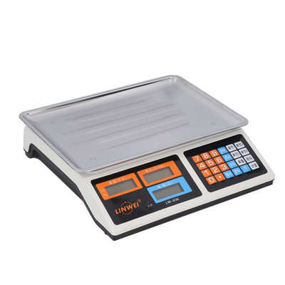 30kg计价电子秤中文桌秤超市卖菜卖水果烘焙小台秤公斤电子秤摆摊