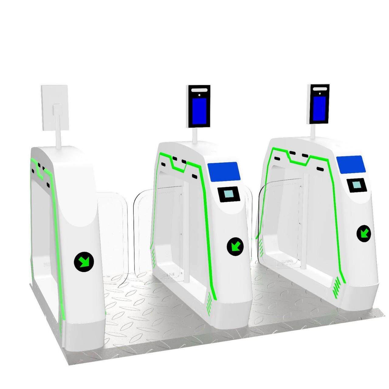 游乐场出入口管理 票务闸口 摆闸门禁机 游戏场闸机