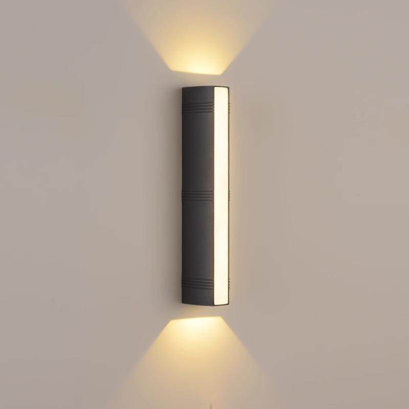 简约户外防水壁灯LED室外北欧楼梯过道灯创意庭院外墙阳台壁灯