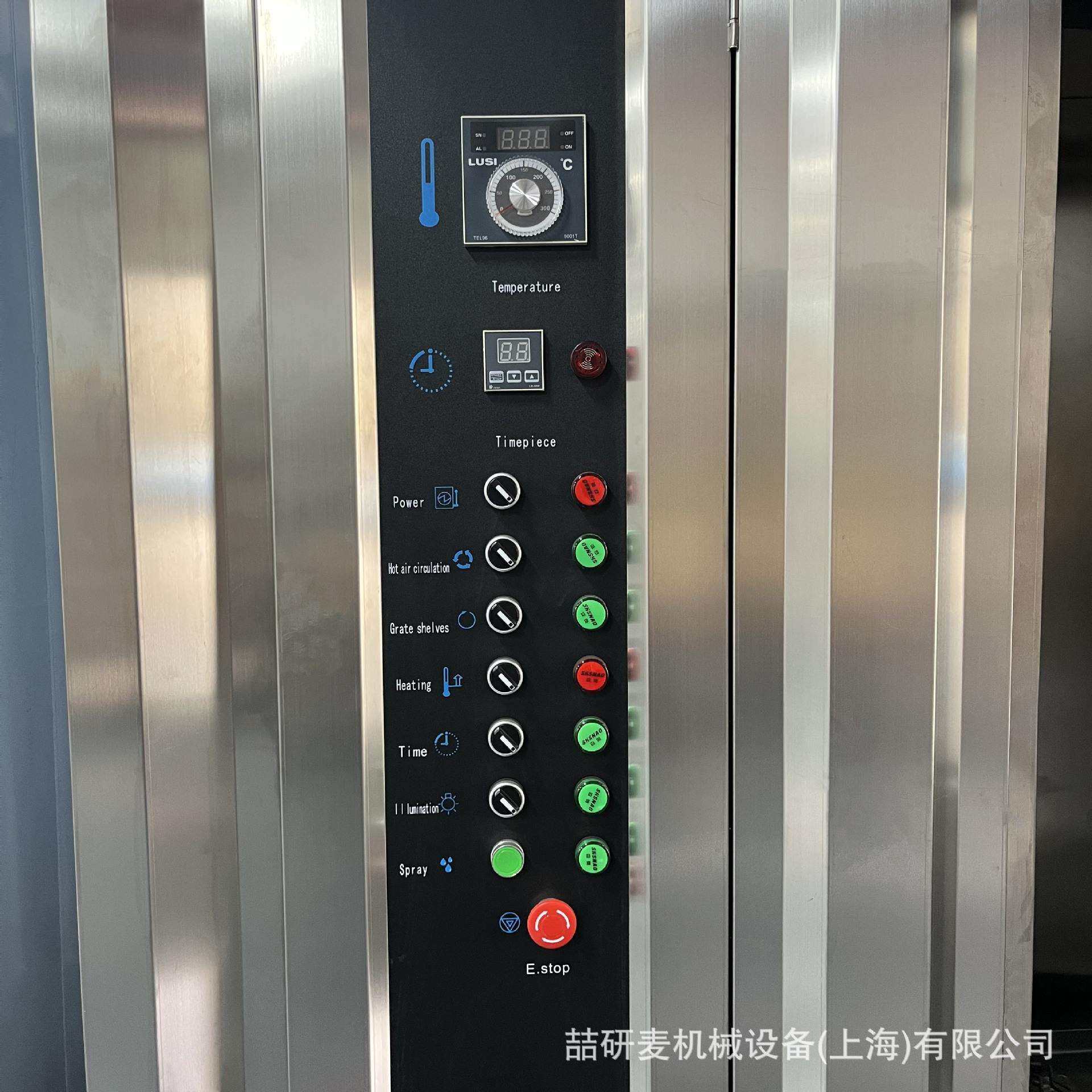 大型箱式烤箱单门单推车双推车热风旋转炉convectionoven