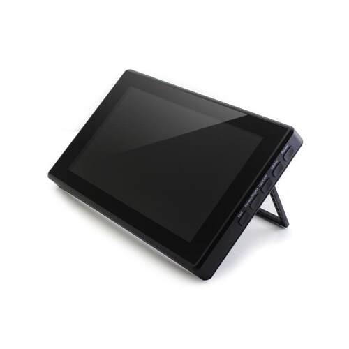 微雪 树莓派3b+ 3b 7寸显示屏 电容触摸 IPS屏 HDMI 支持VGA输入