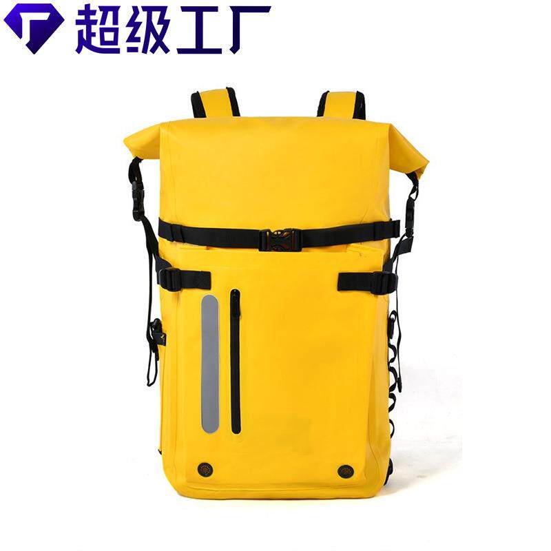 新款直销防水运动户外双肩背包长脚蹼包潜水装备包浮潜游泳包球拍