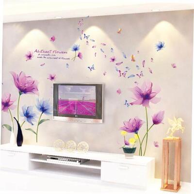 Living room TV background wall paper decoration 3d solid