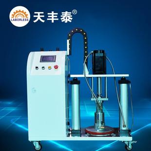 天丰泰5加仑压盘打胶机 高粘度稠度智能点胶机 pur封边改造灌胶机