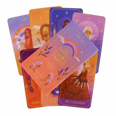The Lovely Ladies Tarot Cards Deck Featuring Artwork Charact