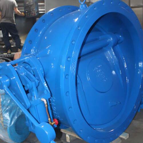 瓣止回阀HH47H-10QDN350蝶式缓闭止回阀防水锤逆止阀