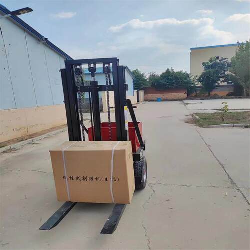 站驾式堆高车高MIU 2动吨液压升叉车1吨装托盘卸电叉车