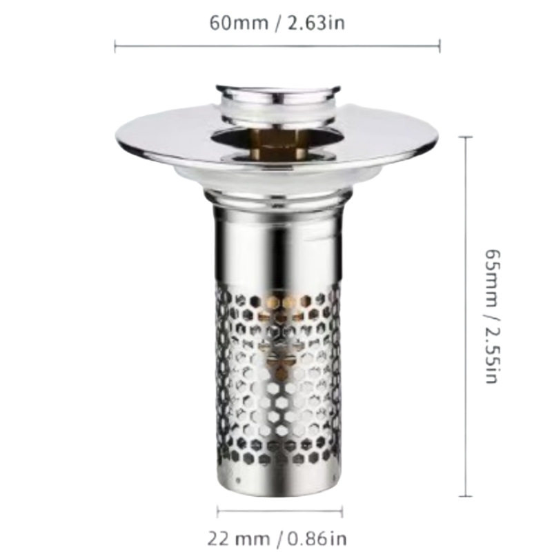 洗手盆脸盆漏水塞子面盆弹跳芯按压式配件防臭过滤通用器滤网,家装主材,水槽下水器,淘宝优惠券,粉丝福利购,淘宝优惠卷