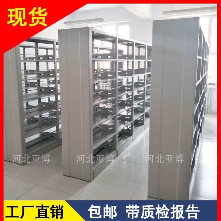 自由组合书柜书架简易拆装双柱图书架学校图书馆木护板钢制书架