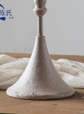 法装式复古多头烛台摆件欧式烛A1917光晚餐饰道具玄旧关入户做蜡