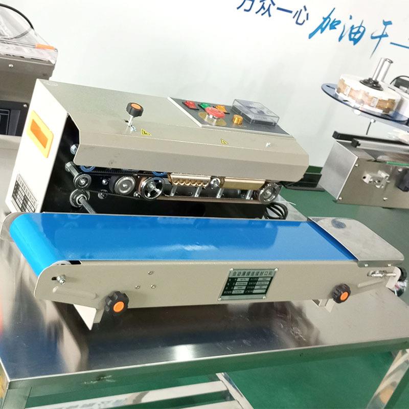 济南小型连续式封口机 天鲁塑料袋封口机 自动薄膜联系封口机