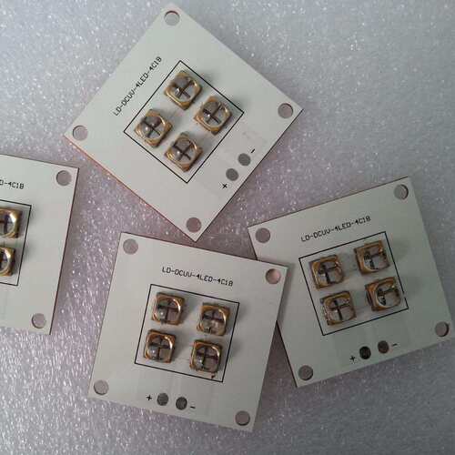 UV模组6565UVLED光源40w365/385/395/405/415nm打印机UV灯珠