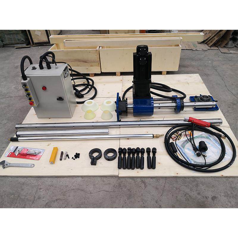 数控型镗焊一体机Boring and welding machine 便携式移动镗孔机