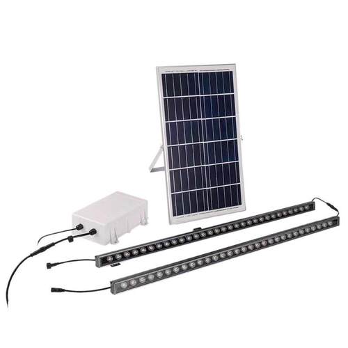 LED太阳能洗墙灯低压24v户外桥梁别墅楼体建筑轮廓亮化防水超亮
