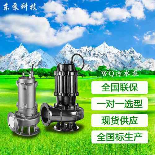 山东东泵化粪池泵潜污泵潜水排污泵QW潜水排污泵耐高温污水泵