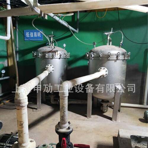 摇臂快开DL-10P2S多袋式过滤器5袋8袋农化工过滤机耐腐多介质