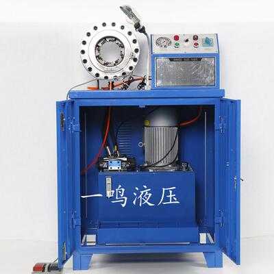 油矿开采设备油管压管机油田油管扣压机缩管机挖机油管扣管机