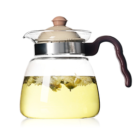 一屋窑耐热玻璃茶具冷热烧水壶，可直火加热煮茶花茶壶大容量