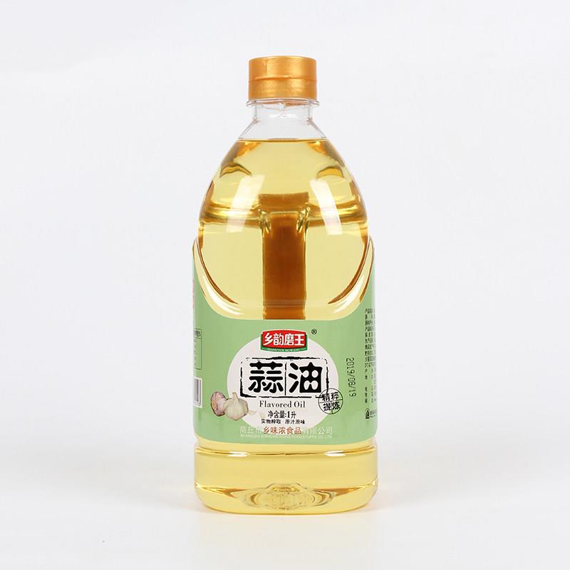 河南商丘豫东特产乡韵磨王蒜油辣椒油1L装炒菜凉拌火锅蒜香调味油