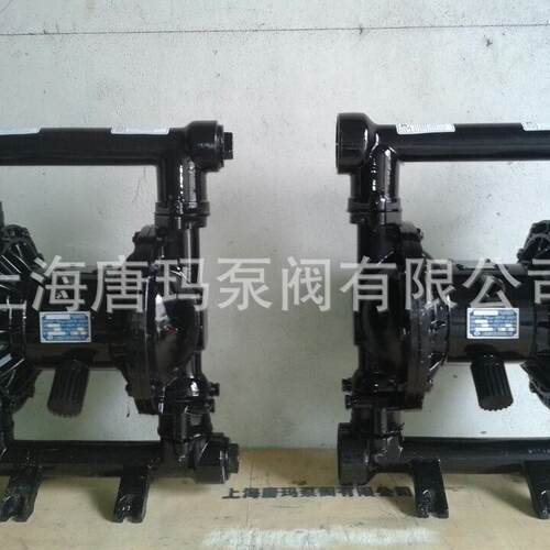 Q动B膜Y3-32G铸钢气动F隔膜泵，QBY3唐玛-32G铸钢四氟气隔泵