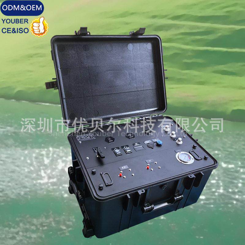 便携式应急净水机600L/H太阳能供电智能冲洗户外救援直饮设备
