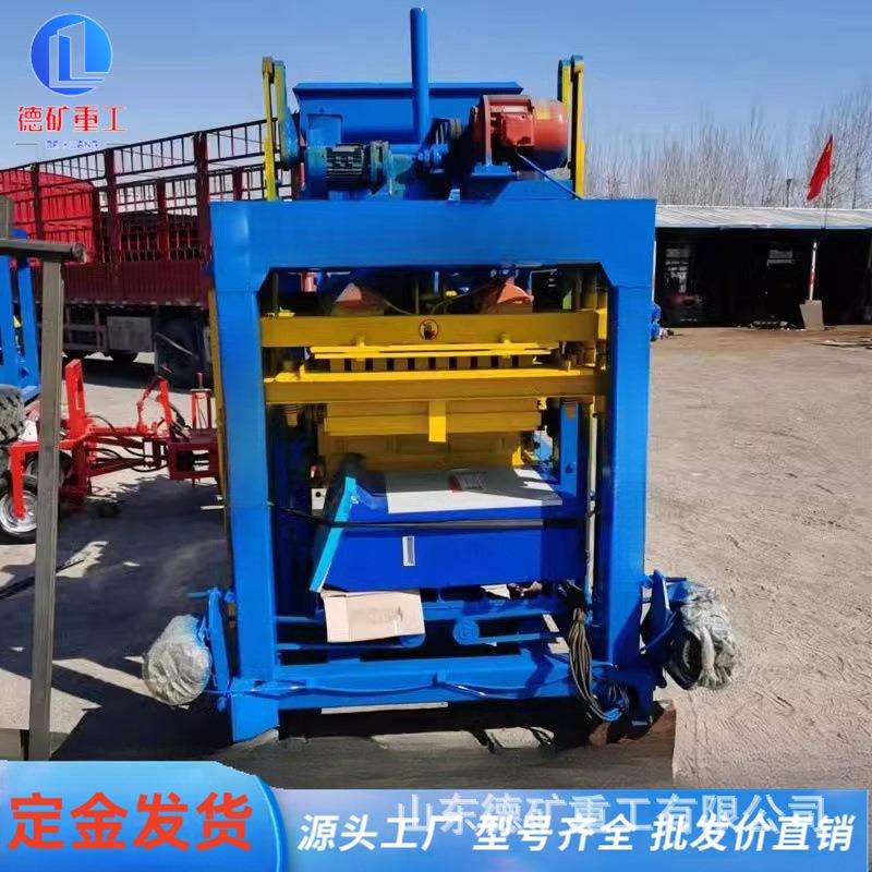 全自动水泥制砖机路面砖路沿石空心砖液压砖机免烧水泥砖机